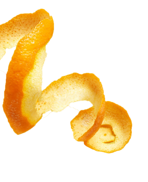 background orange peel